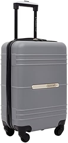 Travelers Club Richmond Spinner Luggage, Charcoal, Carry-On 22-Inch - Image 3
