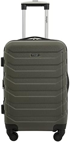 Wrangler Elysium Luggage & Packing Cubes, Green, 4 Piece Set - Image 2