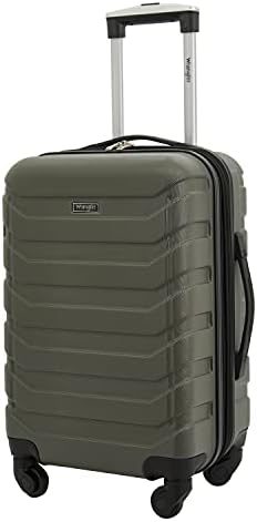 Wrangler Elysium Luggage & Packing Cubes, Green, 4 Piece Set - Image 3