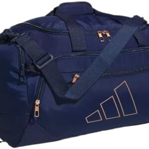 adidas Defender 5.0 Duffel, Durable Travel Gym Sports Bag for Men and Women