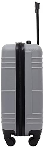 Travelers Club Richmond Spinner Luggage, Charcoal, Carry-On 22-Inch - Image 4