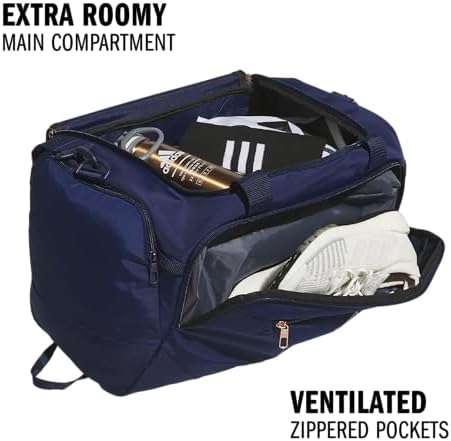 adidas Defender 5.0 Duffel, Durable Travel Gym Sports Bag for Men and Women - Image 2