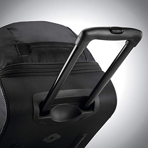 Samsonite Andante 2 Wheeled Duffel Bag – 32-Inch Durable Rolling Luggage with Inline Skate Wheels, Push-Button Handle & Spacious Compartments – Travel-Friendly and Lightweight - All Black - Image 6