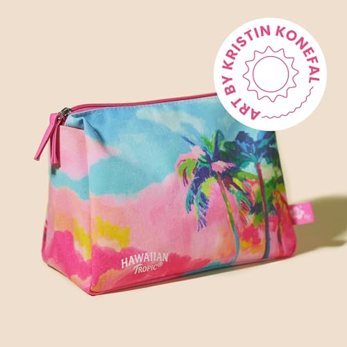 Hawaiian Tropic Summer Essentials Set – Includes Travel Size Sunscreen for Face, SPF Lip Balm, After Sun Lotion & Kristin Konefal Bag | Sunscreen Set, Beach Essentials, Beach Gifts, Travel Kit - Image 2