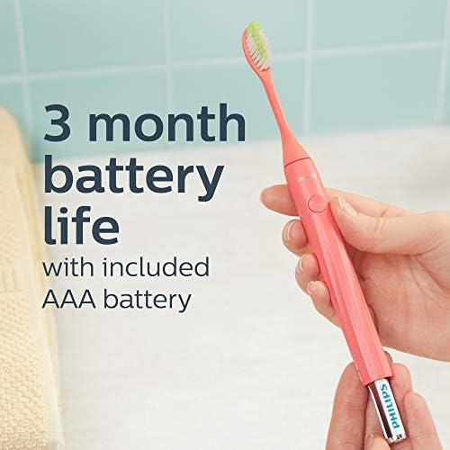 Philips Sonicare Battery Toothbrush, Brush Head Bundle, Miami Coral, BD1001/AZ - Image 3