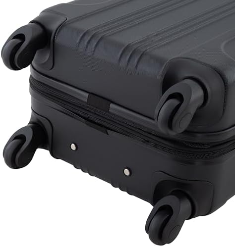Travelers Club Chicago Hardside Expandable Spinner Luggage, Black, 20" Carry-On - Image 6