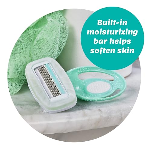 Schick Intuition Go Disposable Travel Razor for Women, 1 Count | Sensitive Skin Razors for Women, Travel Essentials, Womens Disposable Razors with Organic Aloe, Vacation Essentials - Image 3