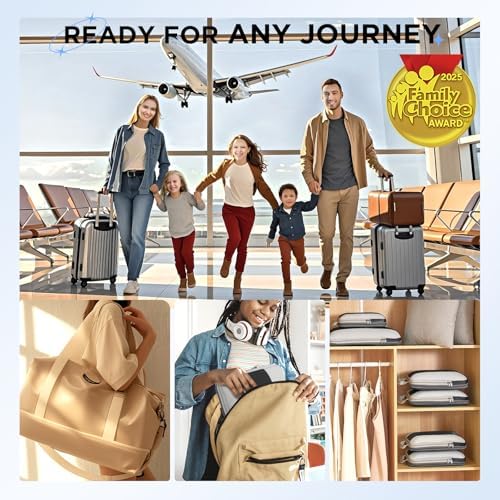 10 Set Compression Packing Cubes for Travel Essentials,Compressible Expandable Packing Cubes for Suitcase,OlarHike Luggage Organizer Bags for Travel,Handy Helper for Organizing Clothes(Black) - Image 9