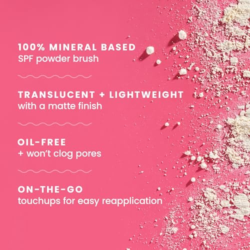 Hawaiian Tropic Mineral Powder Sunscreen Brush SPF 30 | Beach Essentials, Zinc Oxide Mineral Sunscreen Powder SPF, Face Sunblock Travel Size, Brush On Sun Screen Protector for Face and Body, 0.15oz - Image 4