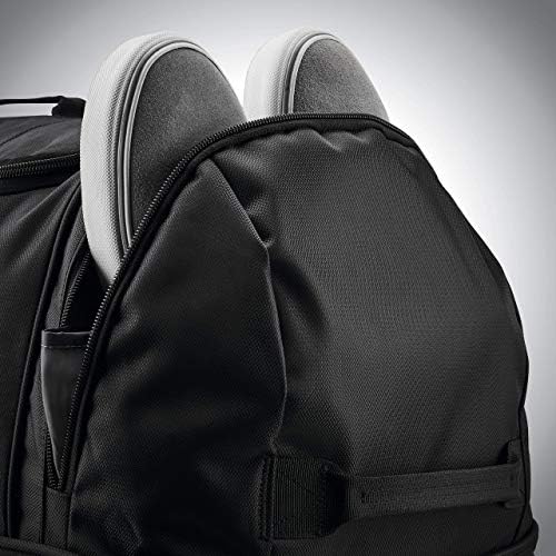 Samsonite Andante 2 Wheeled Duffel Bag – 32-Inch Durable Rolling Luggage with Inline Skate Wheels, Push-Button Handle & Spacious Compartments – Travel-Friendly and Lightweight - All Black - Image 5