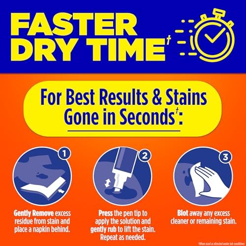 Tide Pen Stain Remover for Clothes, Tide To Go Pen, Instant Stain Remover Pen & Spot Cleaner, Portable & Travel-Friendly, Works on Food & Drink Stains, Fits in Purses & Bags, 3 Count (Pack of 1) - Image 3