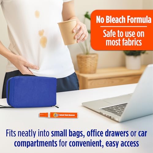 Tide Pen Stain Remover for Clothes, Tide To Go Pen, Instant Stain Remover Pen & Spot Cleaner, Portable & Travel-Friendly, Works on Food & Drink Stains, Fits in Purses & Bags, 3 Count (Pack of 1) - Image 4