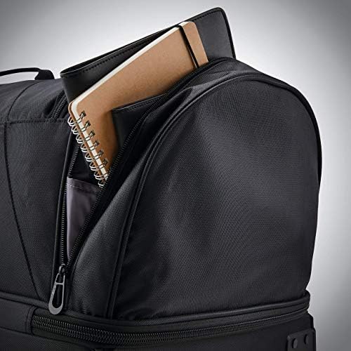 Samsonite Andante 2 Wheeled Duffel Bag – 32-Inch Durable Rolling Luggage with Inline Skate Wheels, Push-Button Handle & Spacious Compartments – Travel-Friendly and Lightweight - All Black - Image 9